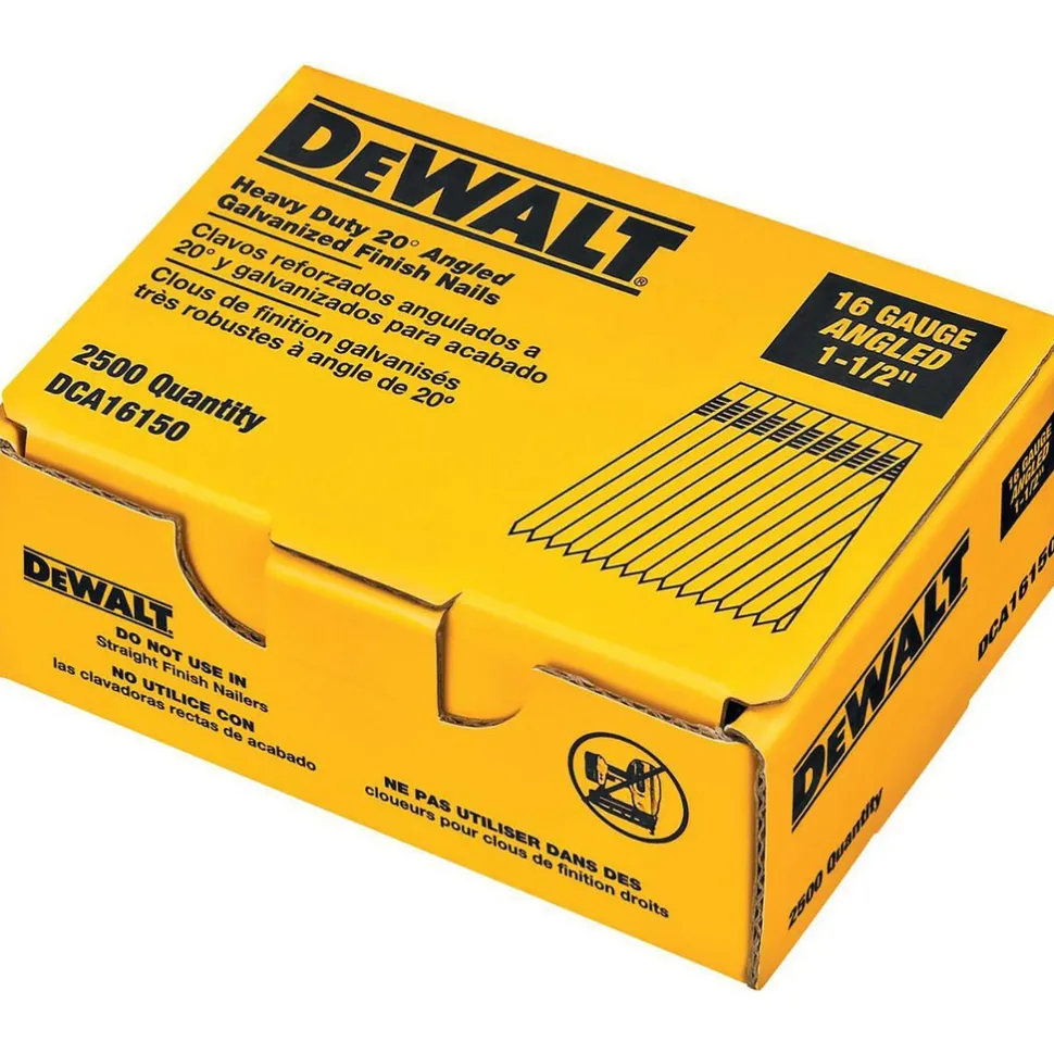 DeWalt Pneumatic Finishing: 1-1/2"