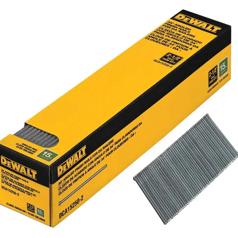 DeWalt Pneumatic Finishing: 2-1/2"