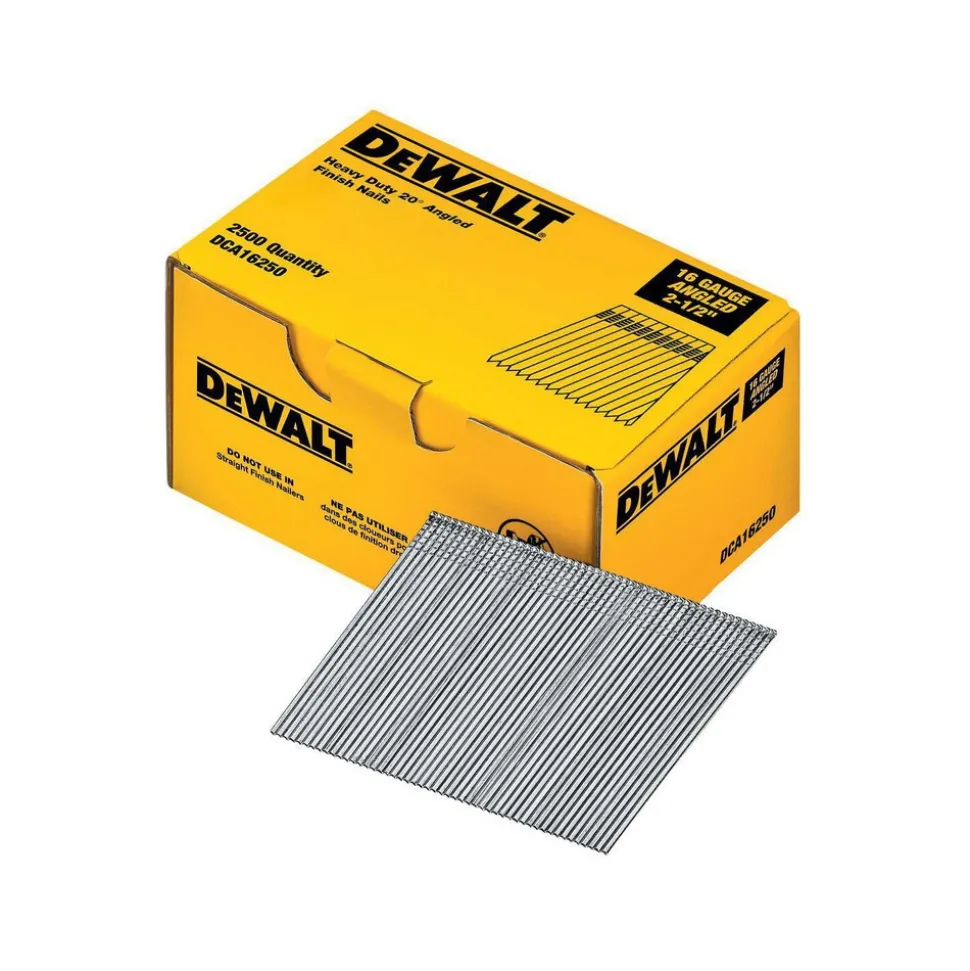 DeWalt Pneumatic Finishing: 2-1/2"