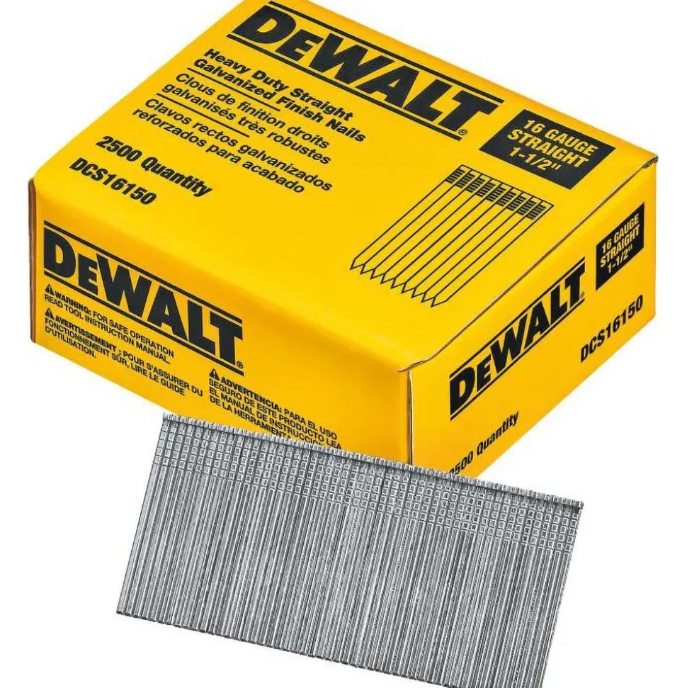 DeWalt Pneumatic Finishing: 1-1/2"