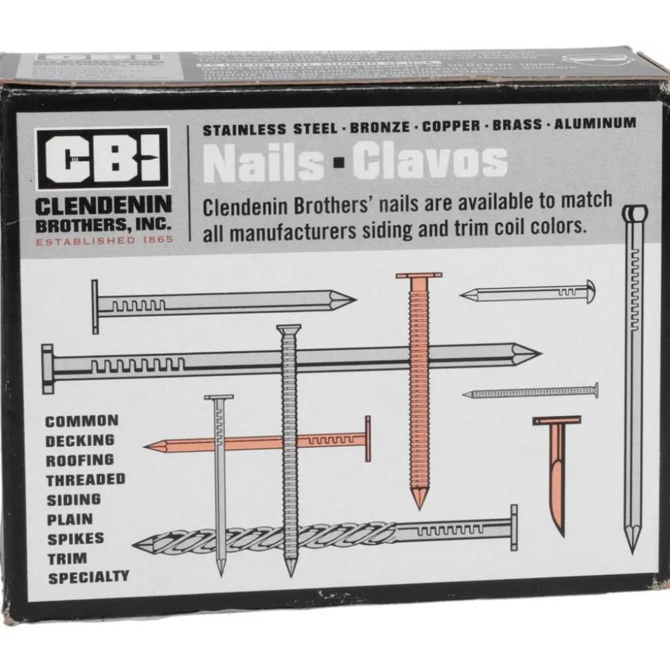 8D, 10 Gauge, 2-1/2" OAL Common Nails