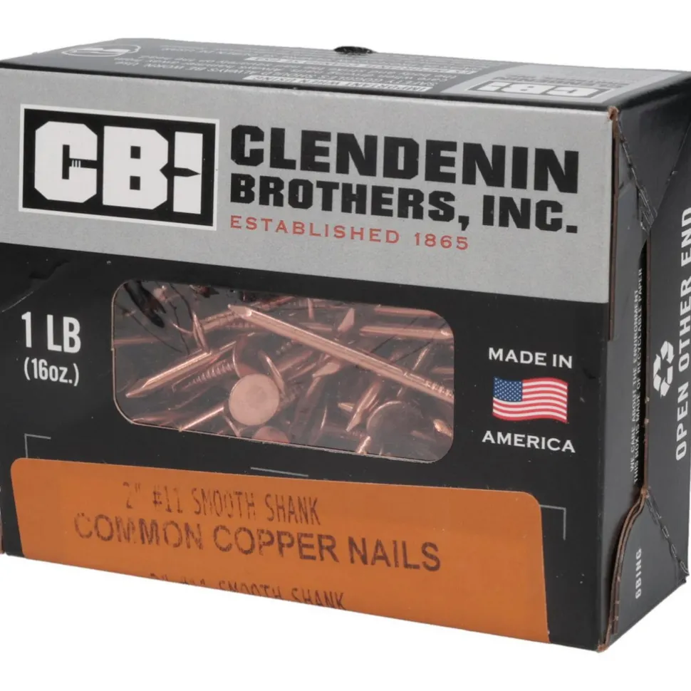 6D, 11 Gauge, 2" OAL Common Nails