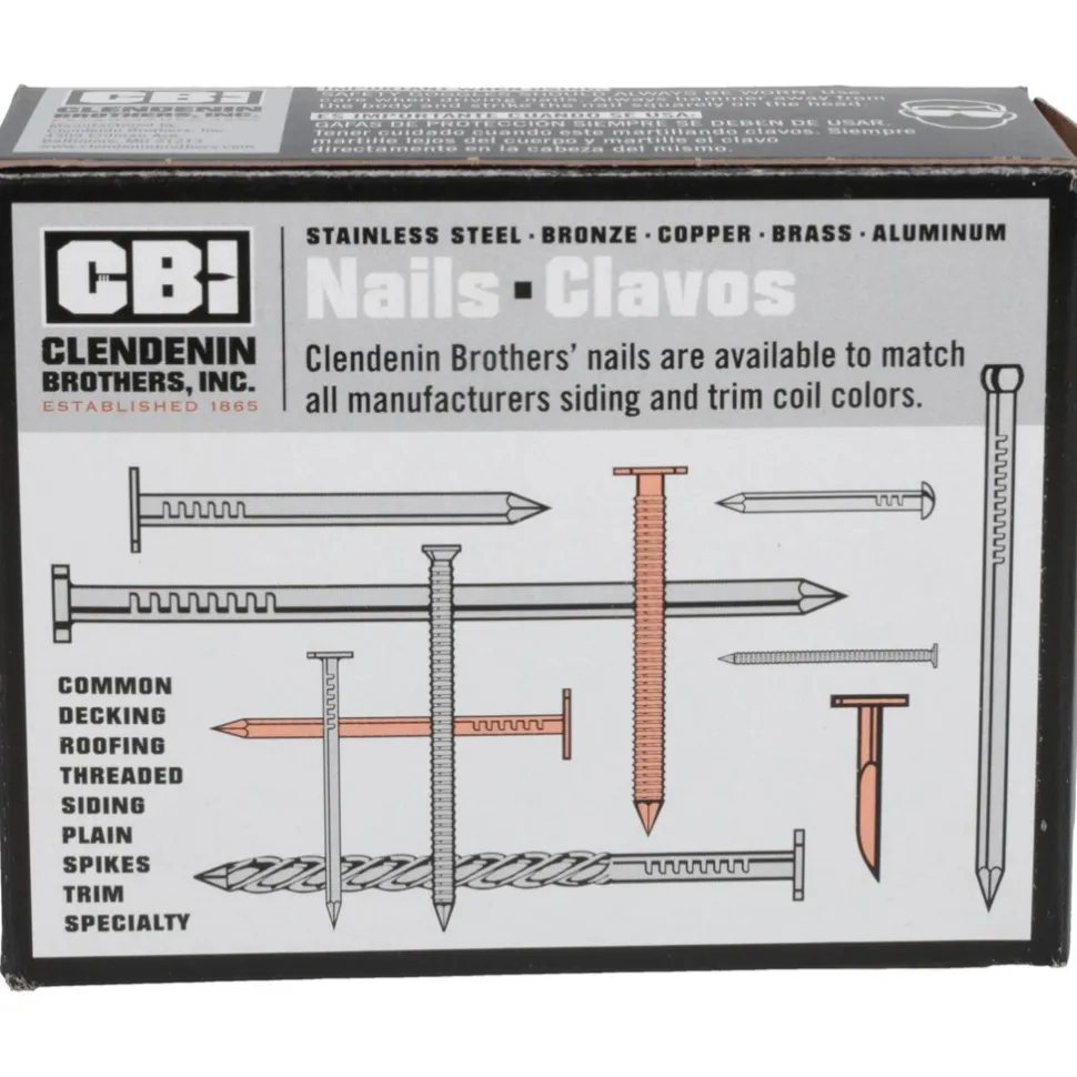 4D, 12 Gauge, 1-1/2" OAL Common Nails