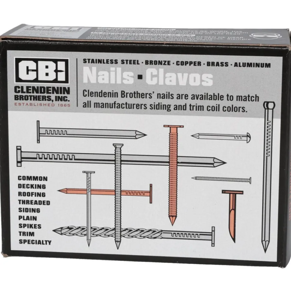 16D, 8 Gauge, 3-1/2" OAL Common Nails