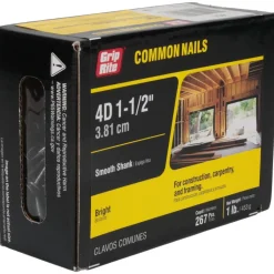 4D, 13 Gauge, 1-1/2