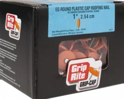 2D, 12 Gauge, 1" OAL Roofing Nails