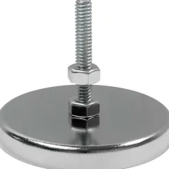 1.24" Dia, 3/16" Cup Height, 3/16" Overall Height, 35 Lb Average Pull Force, 35 Lb Max Pull Force, Neodymium Rare Earth Cup Magnet