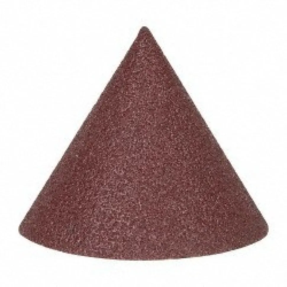 1-1/2" Dia 80 Grit 60° Included Angle Cone Center Lap