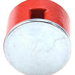 1" Dia, 3/16" Hole Dia, 3.4 kg Max Pull Force Alnico Button Magnet