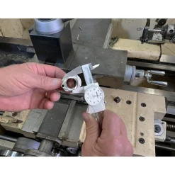 Dial Caliper: 6", 0.001000" Graduation, 0.1000" per Revolution, 0.0010" Accuracy, Stainless Steel Jaws