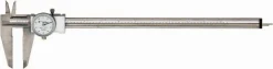Dial Caliper: 12", 0.001000" Graduation, 0.1000" per Revolution, 0.0008" Accuracy