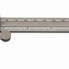 Dial Caliper: 6", 0.001000" Graduation, 0.1000" per Revolution, 0.0010" Accuracy, Stainless Steel Jaws