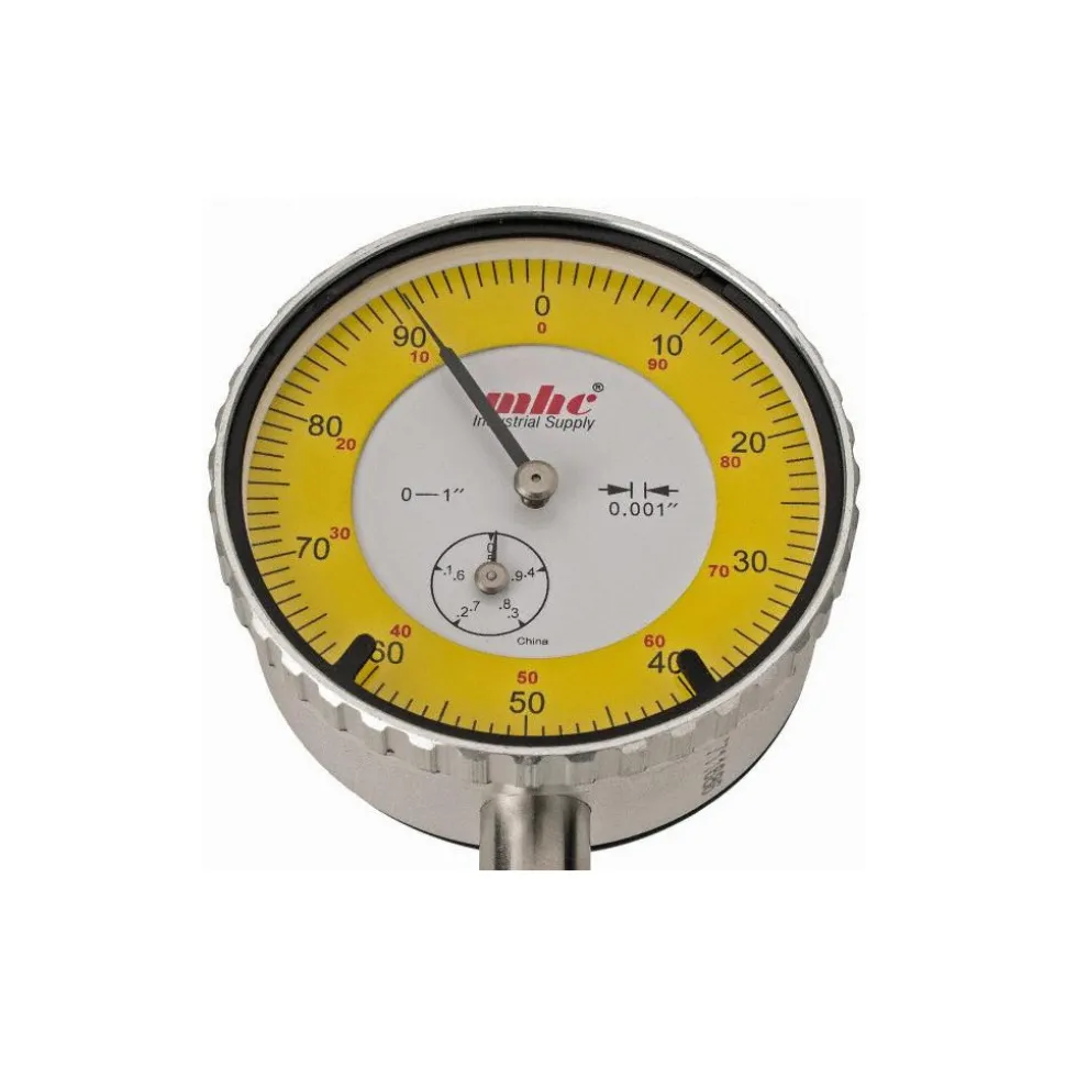 Dial Drop Indicator: 1.0000" Max Measurement, 0-100 Dial Reading