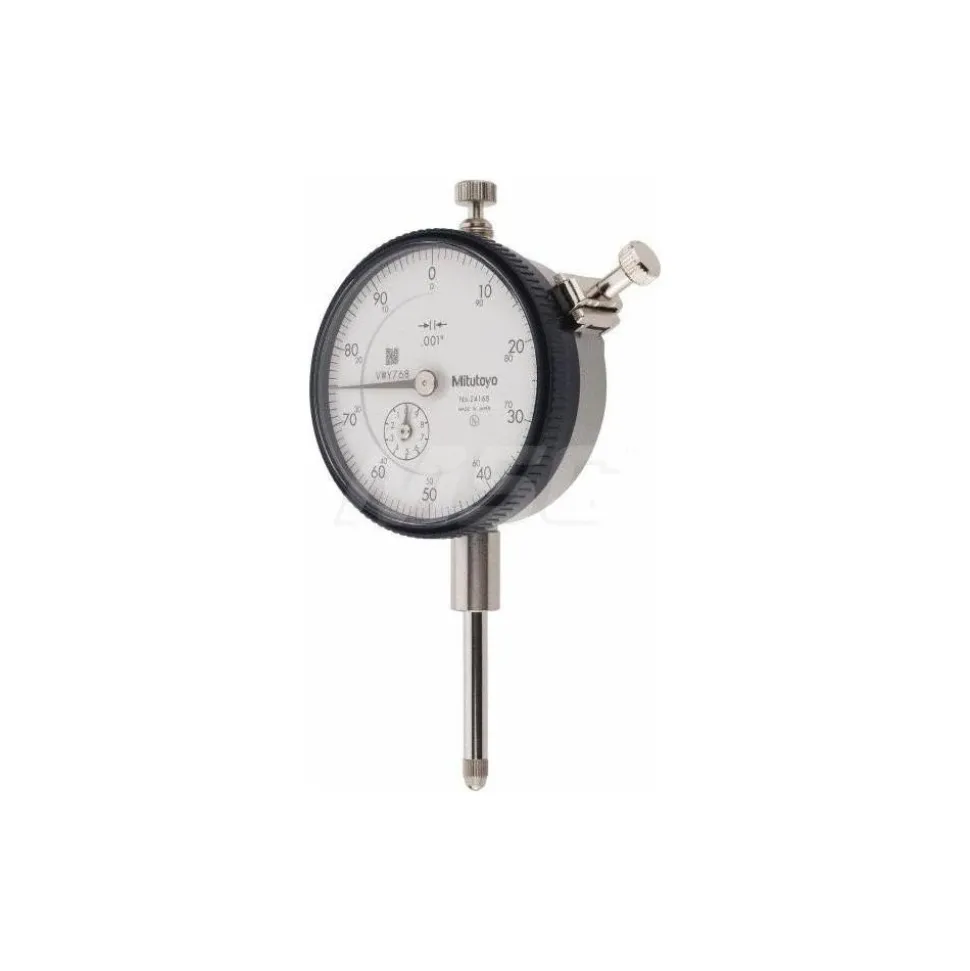 Dial Drop Indicator: 1.0000" Max Measurement, 0-100 Dial Reading, 0.002000" Accuracy
