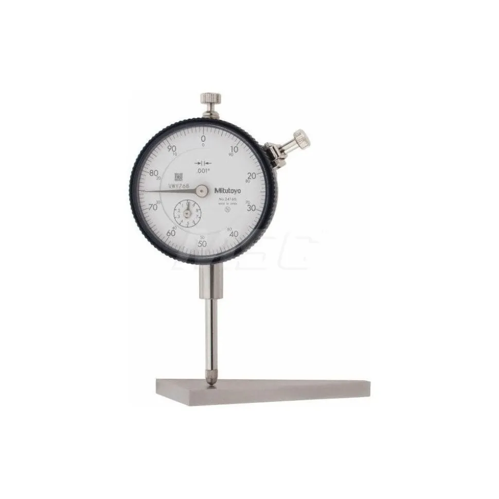 Dial Drop Indicator: 1.0000" Max Measurement, 0-100 Dial Reading, 0.002000" Accuracy
