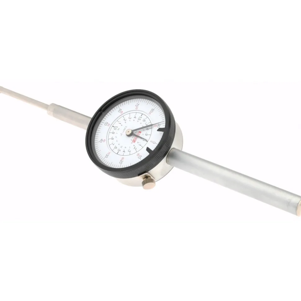 Dial Drop Indicator: 2.0000" Max Measurement, 0-100 Dial Reading, 0.004000" Accuracy