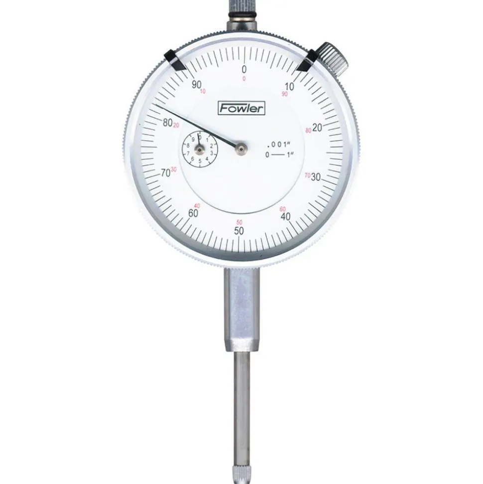 Dial Drop Indicator: 1.0000" Max Measurement, 0-100 Dial Reading