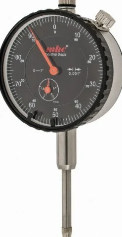 Dial Drop Indicator: 1.0000" Max Measurement, 0-100 Dial Reading