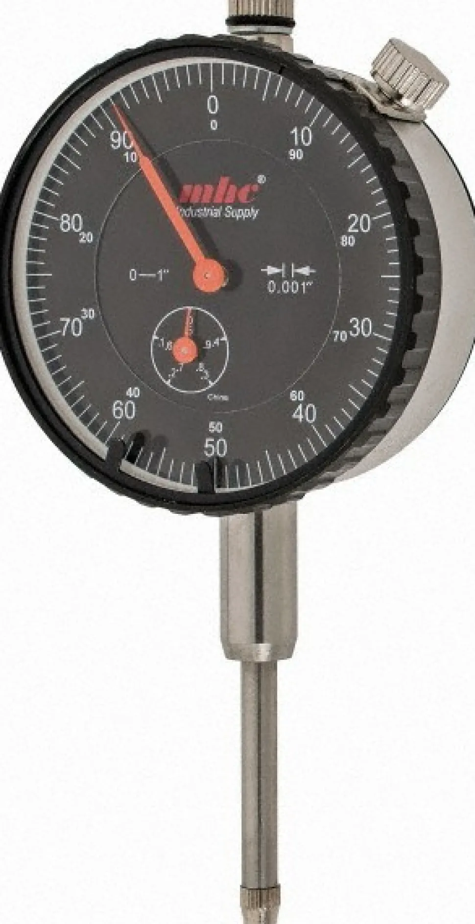 Dial Drop Indicator: 1.0000" Max Measurement, 0-100 Dial Reading