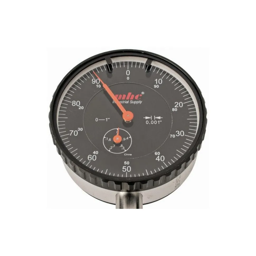 Dial Drop Indicator: 1.0000" Max Measurement, 0-100 Dial Reading
