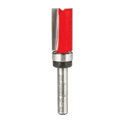 1/2" Dia, 1" LOC, 10 Flute Carbide-Tipped Edge Profile Flush Trim Router Bit