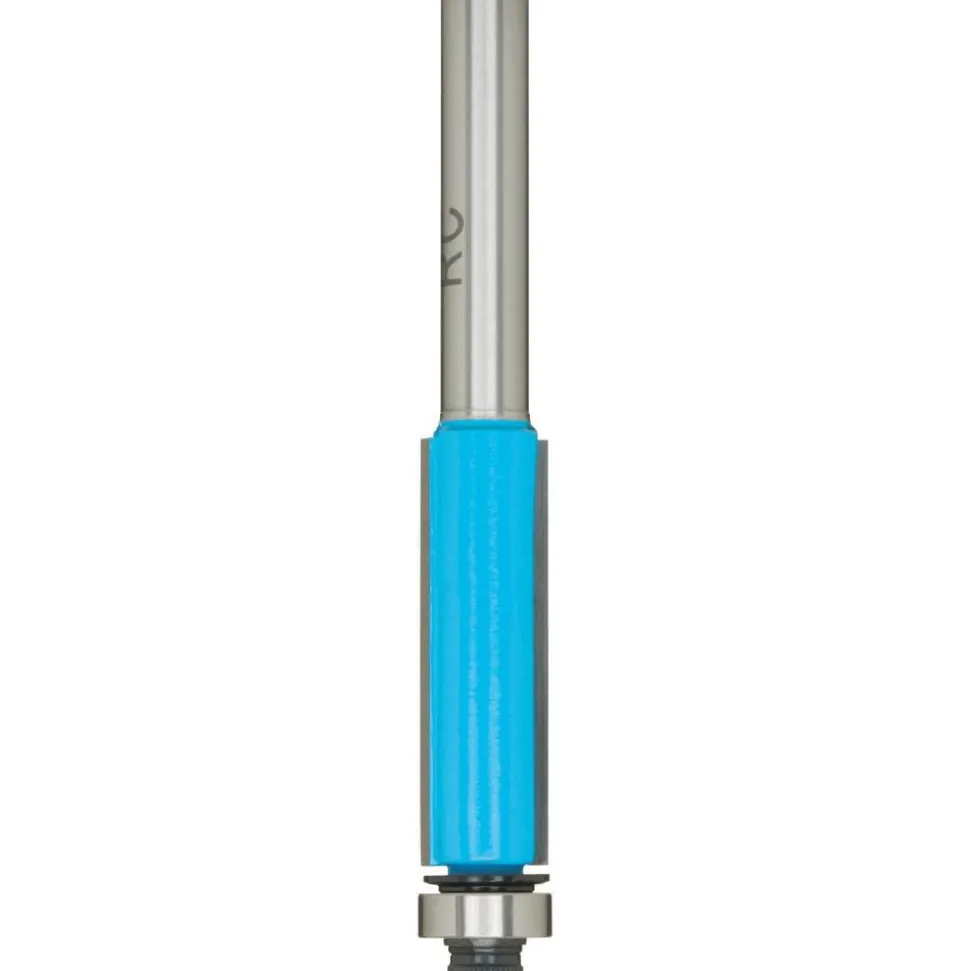 3/8" Dia, 1-3/16" LOC, 2 Flute Carbide-Tipped Edge Profile Flush Trim Router Bit