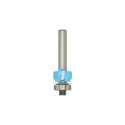 5/8" Dia, 3/8" LOC, 2 Flute Carbide-Tipped Edge Profile Round-Over Router Bit