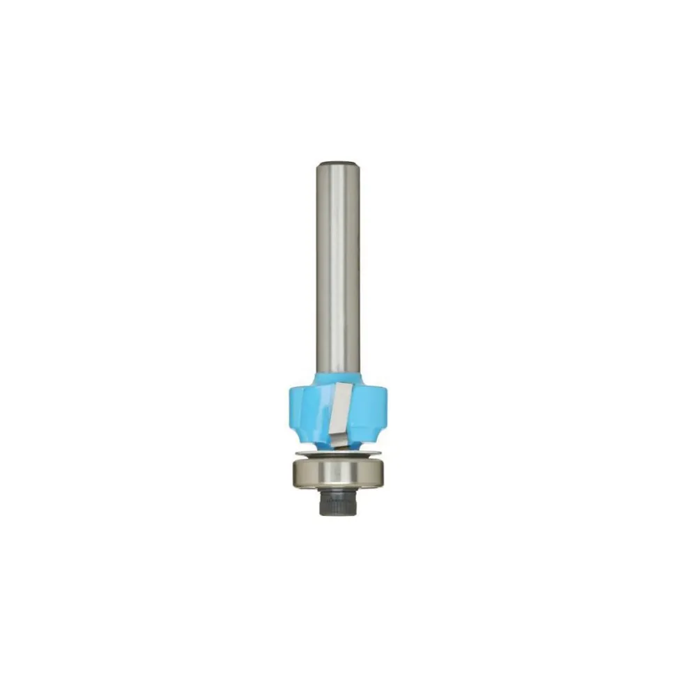 5/8" Dia, 3/8" LOC, 2 Flute Carbide-Tipped Edge Profile Round-Over Router Bit