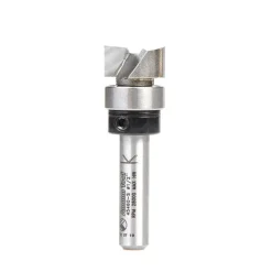 1/2" Dia, 1/4" LOC, 2 Flute Solid Carbide Edge Profile Pattern-Cutting Router Bit