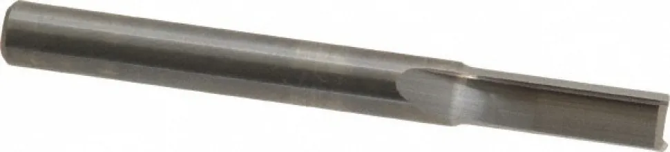 1/4" Dia, 3/4" LOC, 2 Flute Square End Double Edge Router Bit