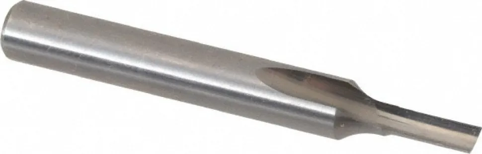 1/8" Dia, 5/16" LOC, 1 Flute Square End Single Edge Router Bit
