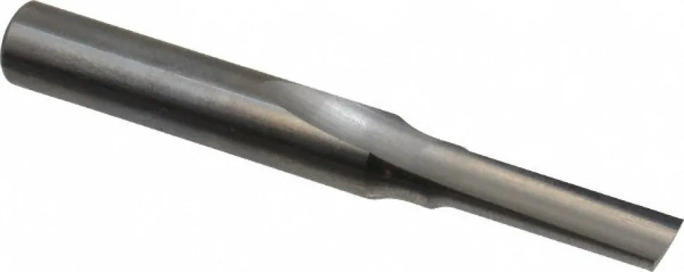 3/16" Dia, 5/8" LOC, 1 Flute Square End Single Edge Router Bit