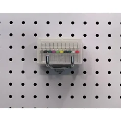 3/16" Dia, 2-13/16" Long Double Arm Pegboard Hook