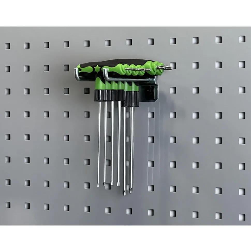 1/4" Dia, 5-3/4" Long Double Arm Pegboard Hook
