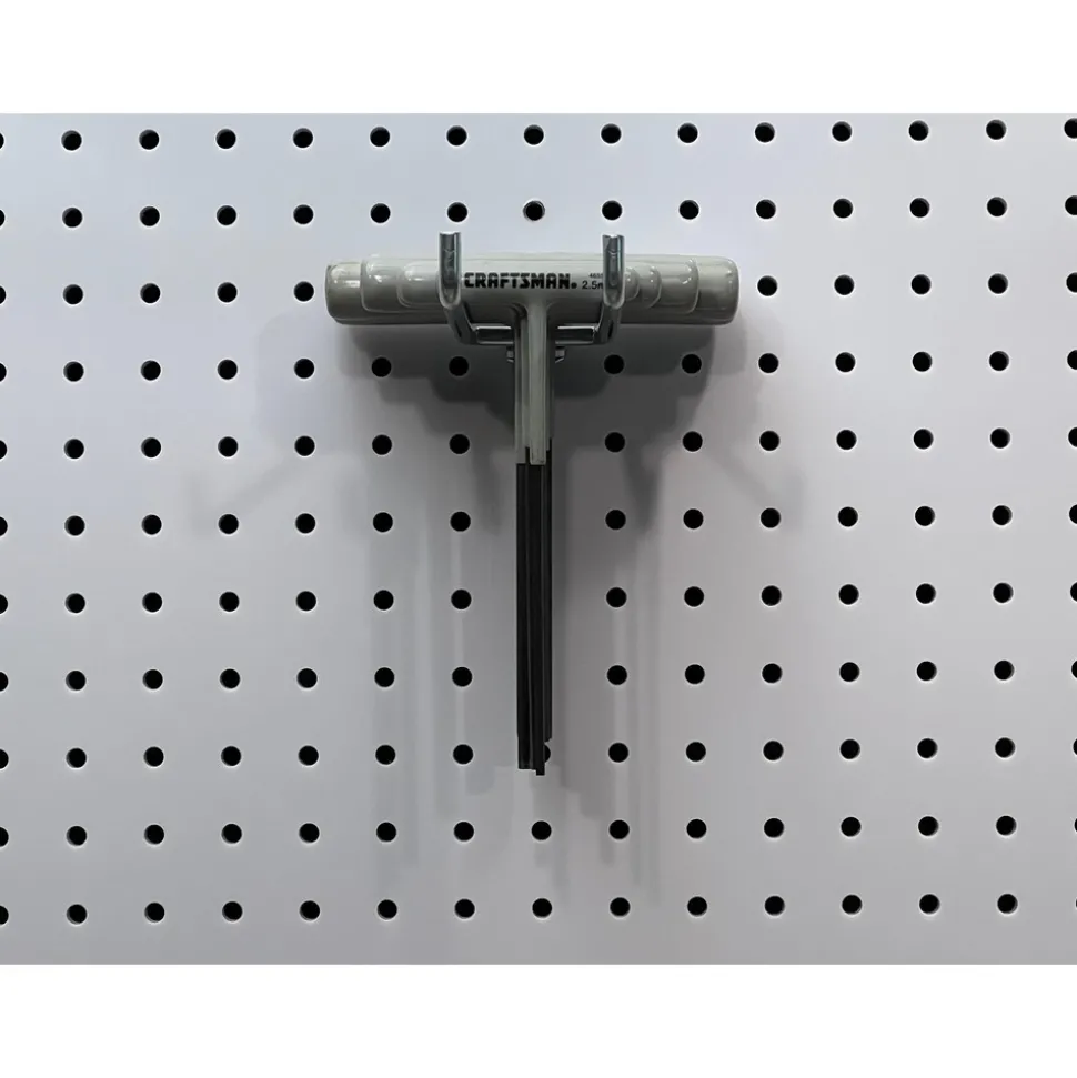 1/4" Dia, 5-3/4" Long Double Arm Pegboard Hook