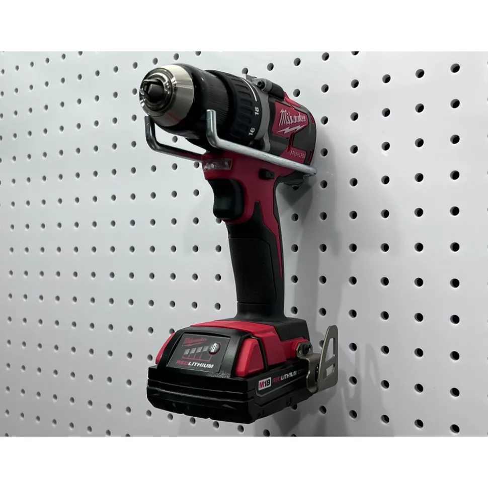 1/4" Dia, 5-3/4" Long Double Arm Pegboard Hook
