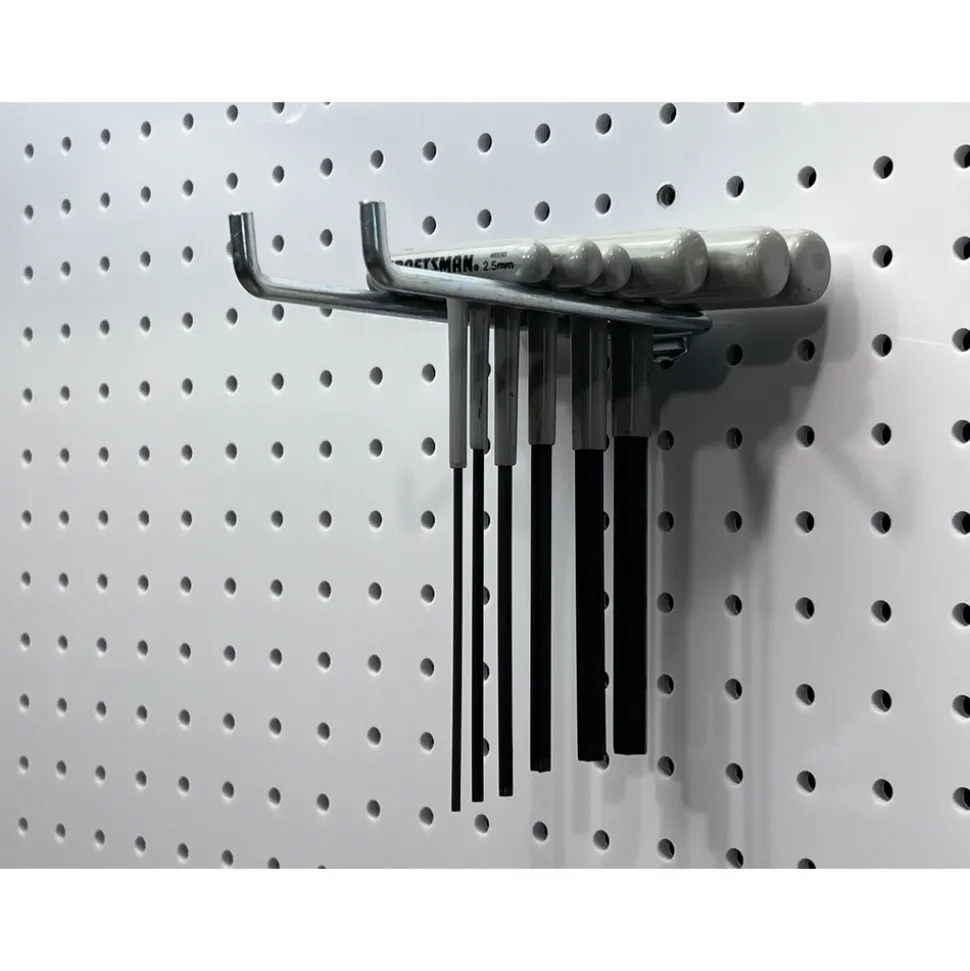 1/4" Dia, 5-3/4" Long Double Arm Pegboard Hook
