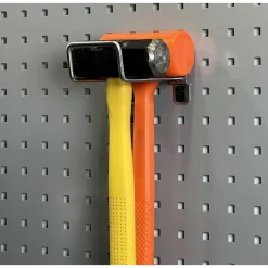 1/4" Dia, 5" Long Double Closed End Loop Pegboard Hook