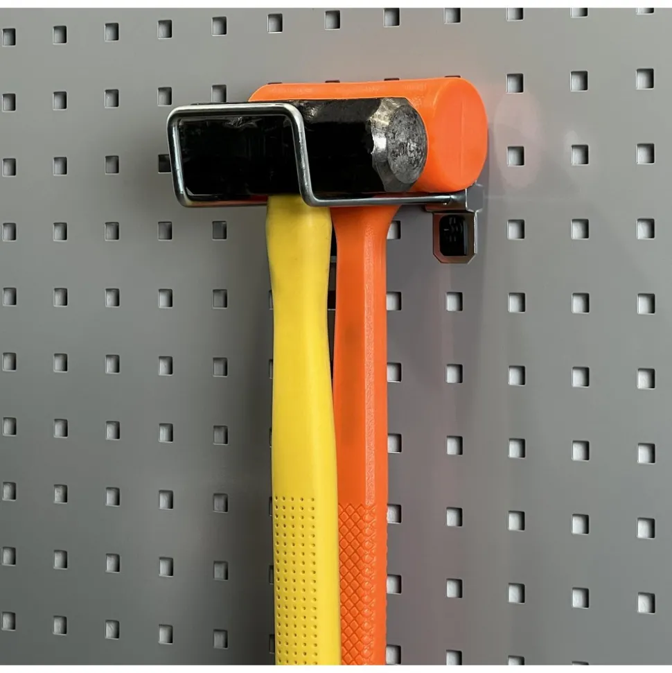1/4" Dia, 5" Long Double Closed End Loop Pegboard Hook