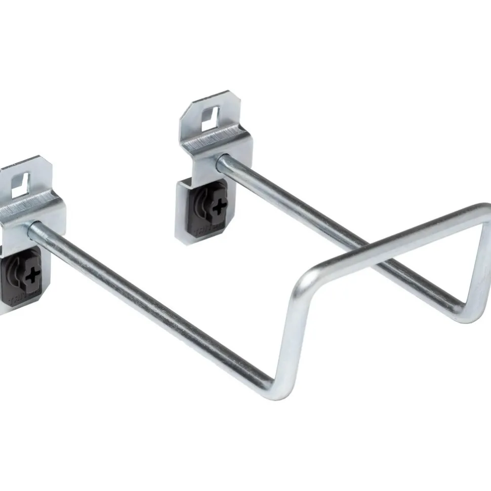1/4" Dia, 5" Long Double Closed End Loop Pegboard Hook