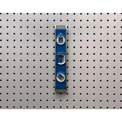 3/16" Dia, 1" Long Single Angled End Pegboard Hook