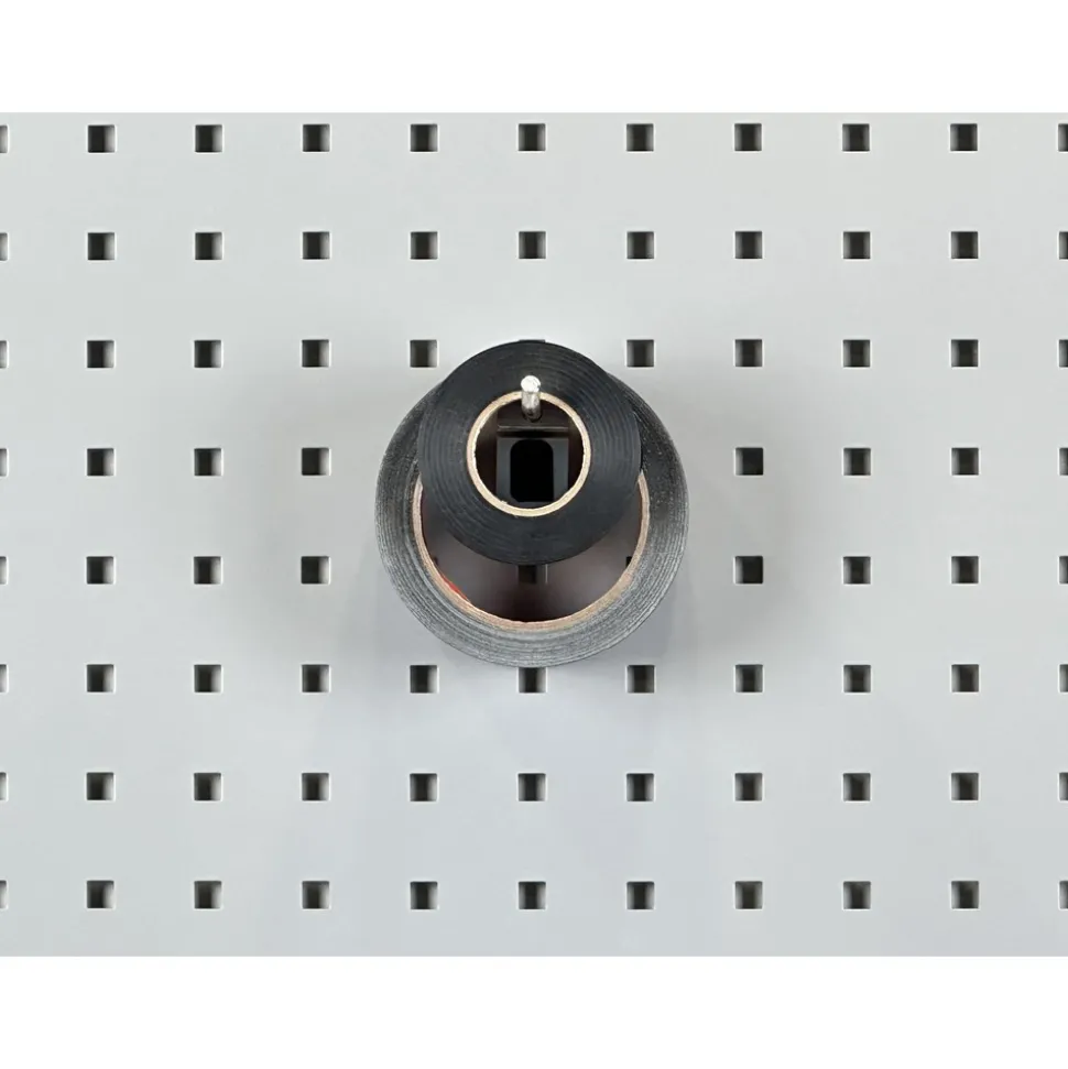 1/4" Dia, 3" Long Single Angled End Pegboard Hook