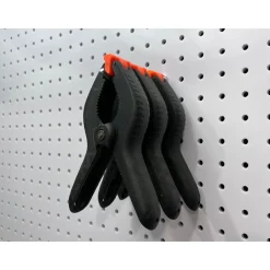 3/16" Dia, 4" Long Single Angled End Pegboard Hook
