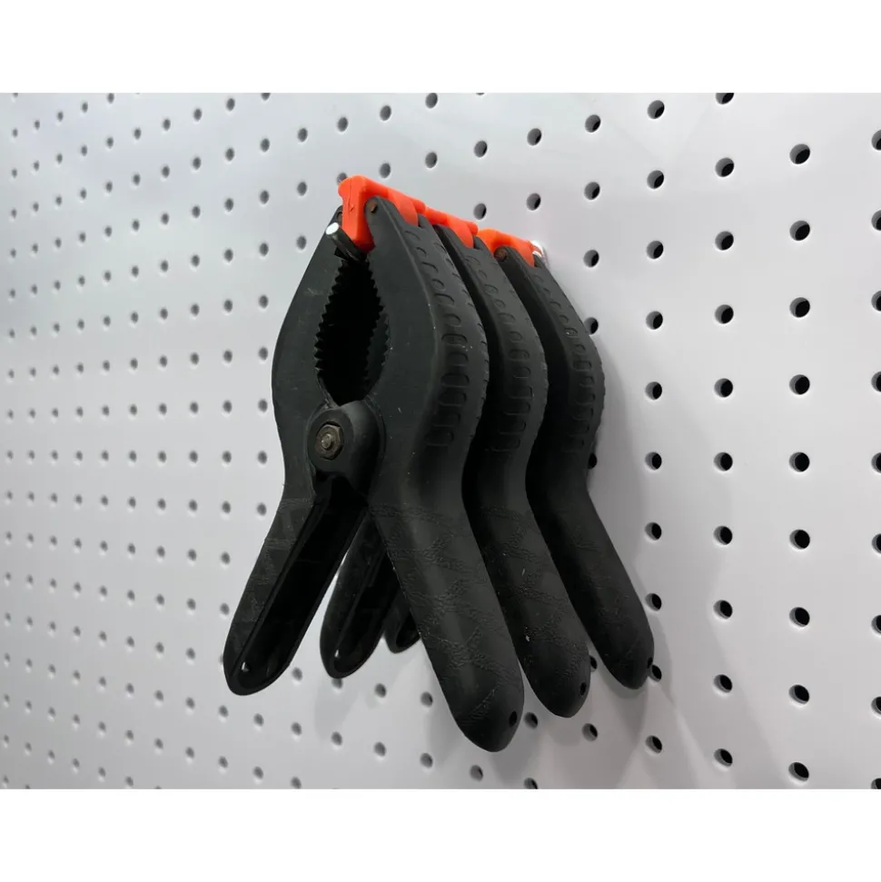 3/16" Dia, 4" Long Single Angled End Pegboard Hook