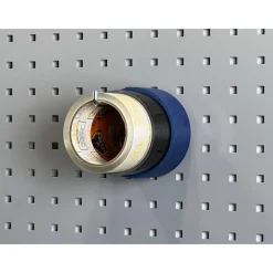1/4" Dia, 6" Long Single Angled End Pegboard Hook