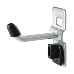 1/4" Dia, 1" Long Single Vertical End Pegboard Hook
