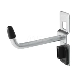 1/4" Dia, 2" Long Single Vertical End Pegboard Hook
