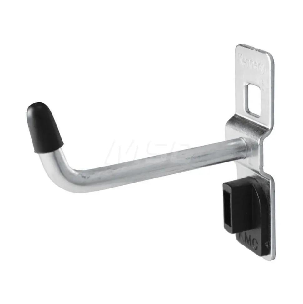 1/4" Dia, 2" Long Single Vertical End Pegboard Hook