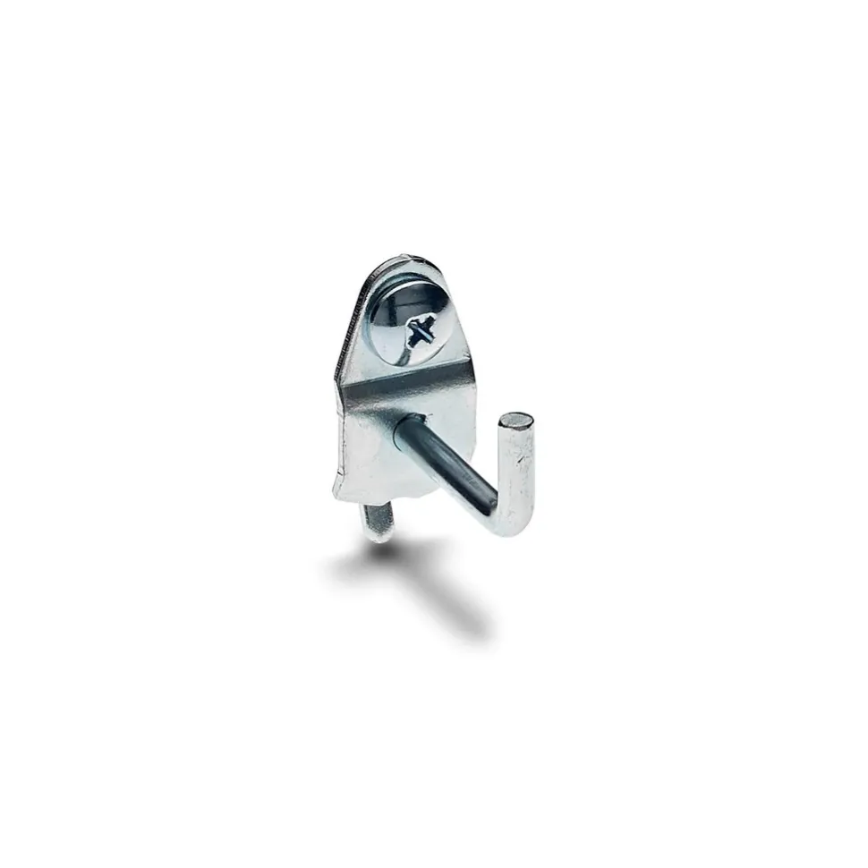 3/16" Dia, 1-1/8" Long Straight Arm Pegboard Hook