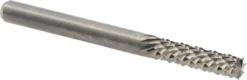 Diamond-Pattern Router Bit: 1/8" Dia, 1/2" LOC, 1/8" Shank Dia, Burr End